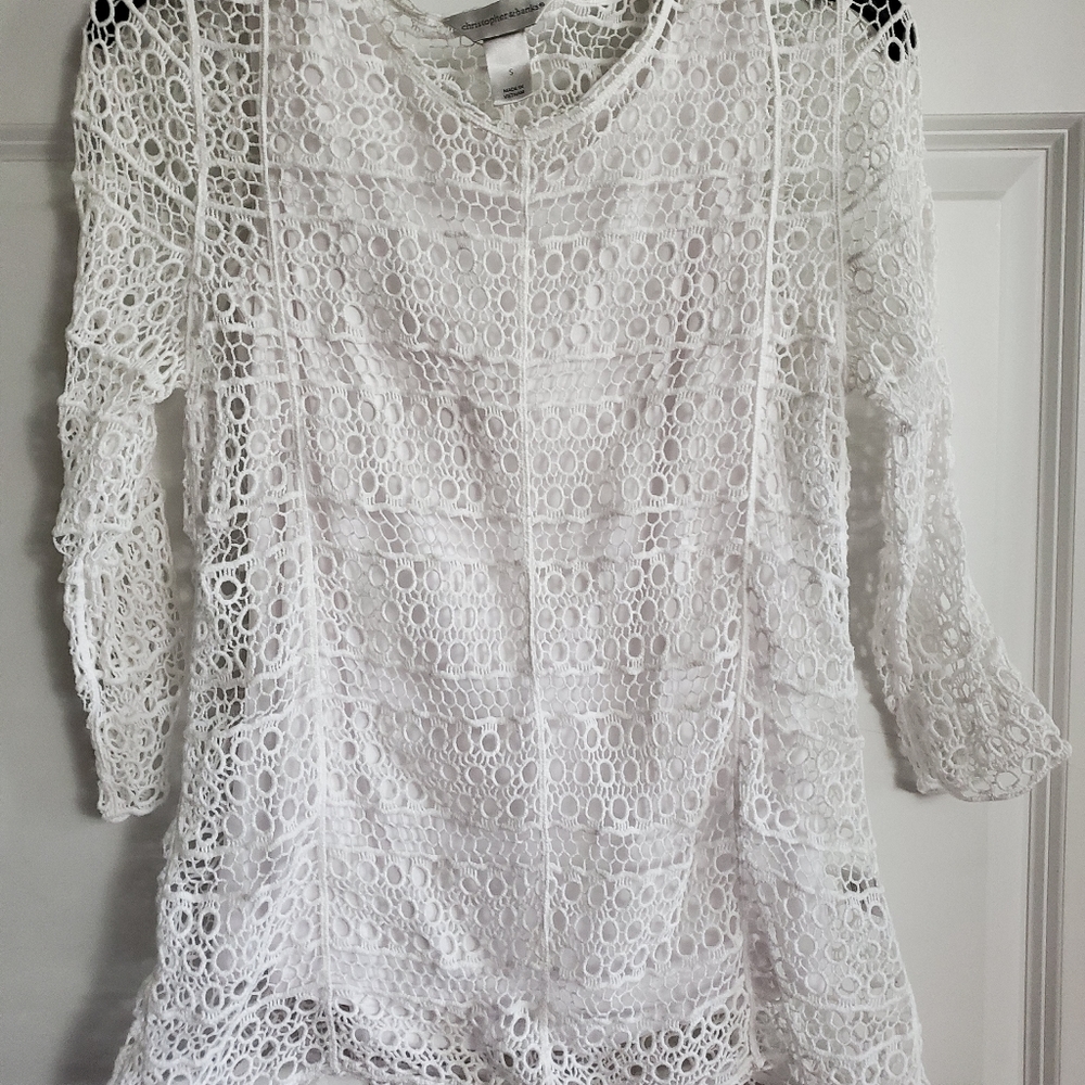 Christopher and Banks long sleeve tunic top